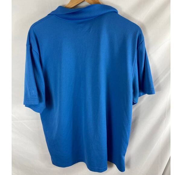 PGA Tour Airflux Mens Polo Blue Size XL - Picture 5 of 5